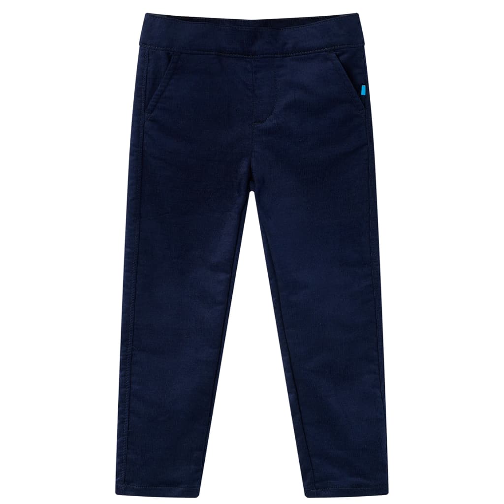 Pantaloni pentru copii, bleumarin, 104