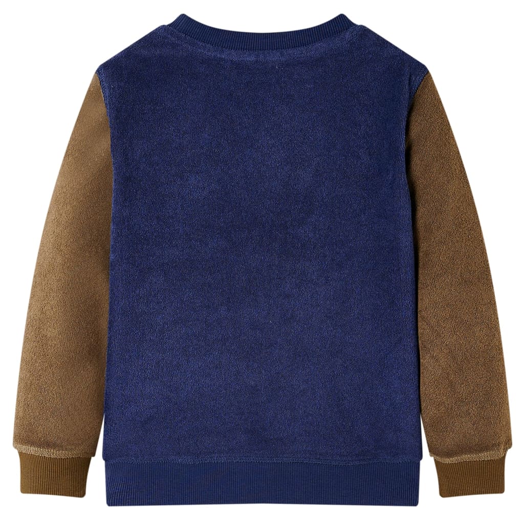 vidaXL Kindertrui 104 donkermarineblauw afbeelding