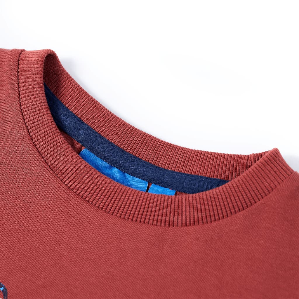 Thumbnail - vidaXL Kinder-Langarmshirt Dunkelrot 104
