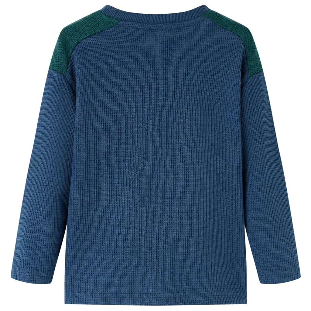 vidaXL Kindertrui 104 marineblauw afbeelding