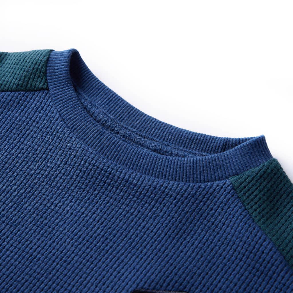 Thumbnail - vidaXL Kinder-Sweatshirt Marineblau 128
