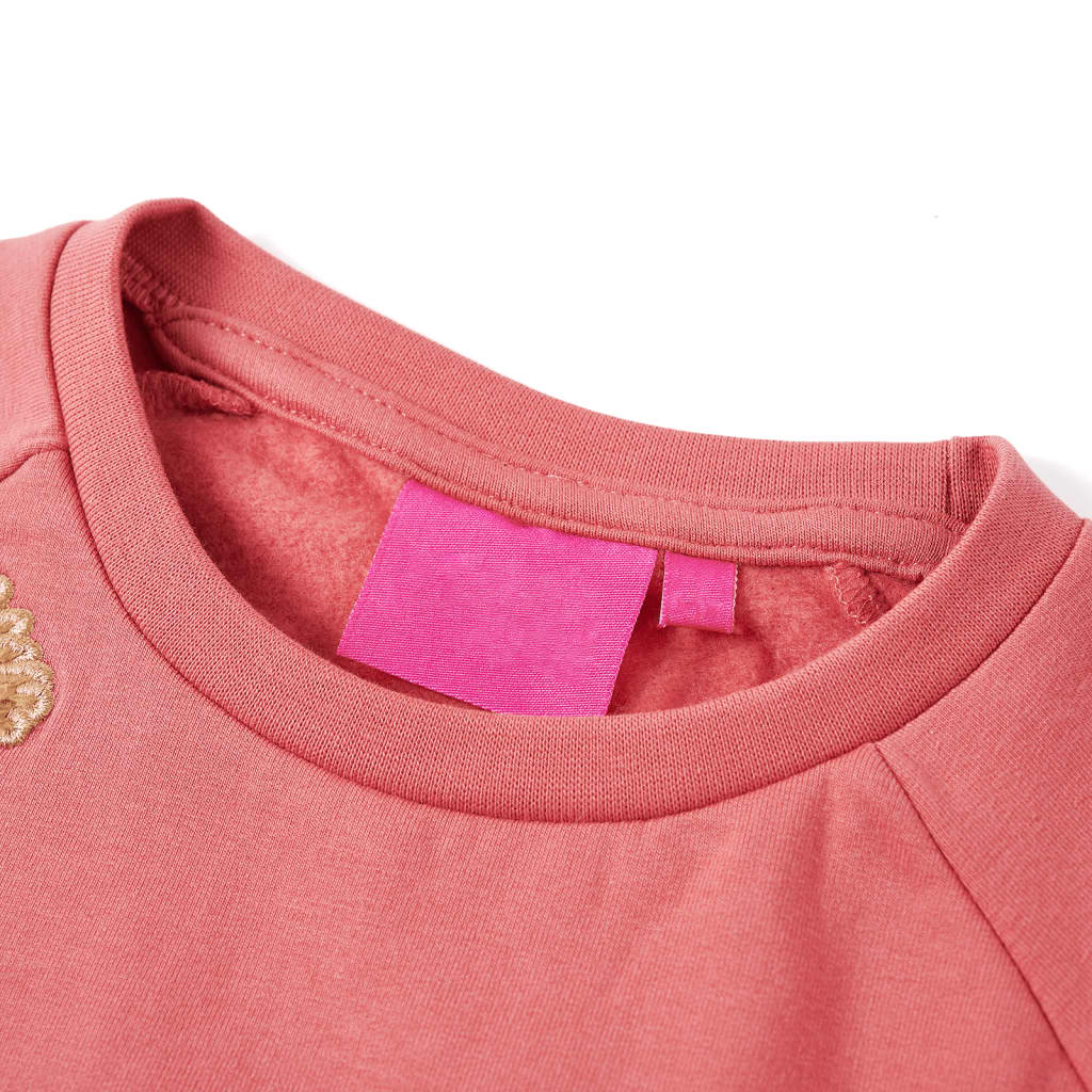 Thumbnail - vidaXL Kinder-Sweatshirt Altrosa 104