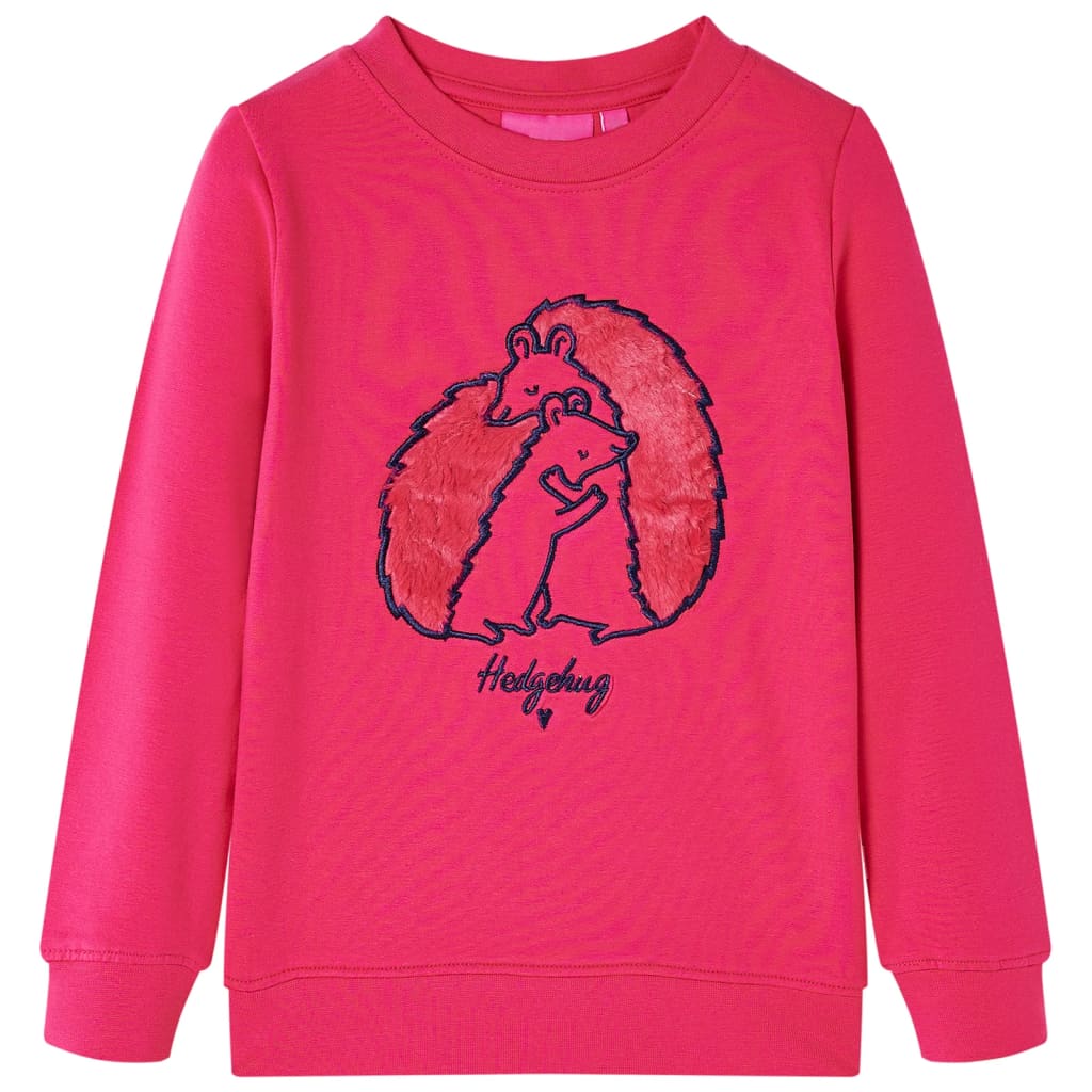 vidaXL Kinder-Sweatshirt Knallrosa 104