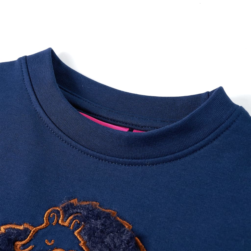 Thumbnail - vidaXL Kinder-Sweatshirt Marineblau 128