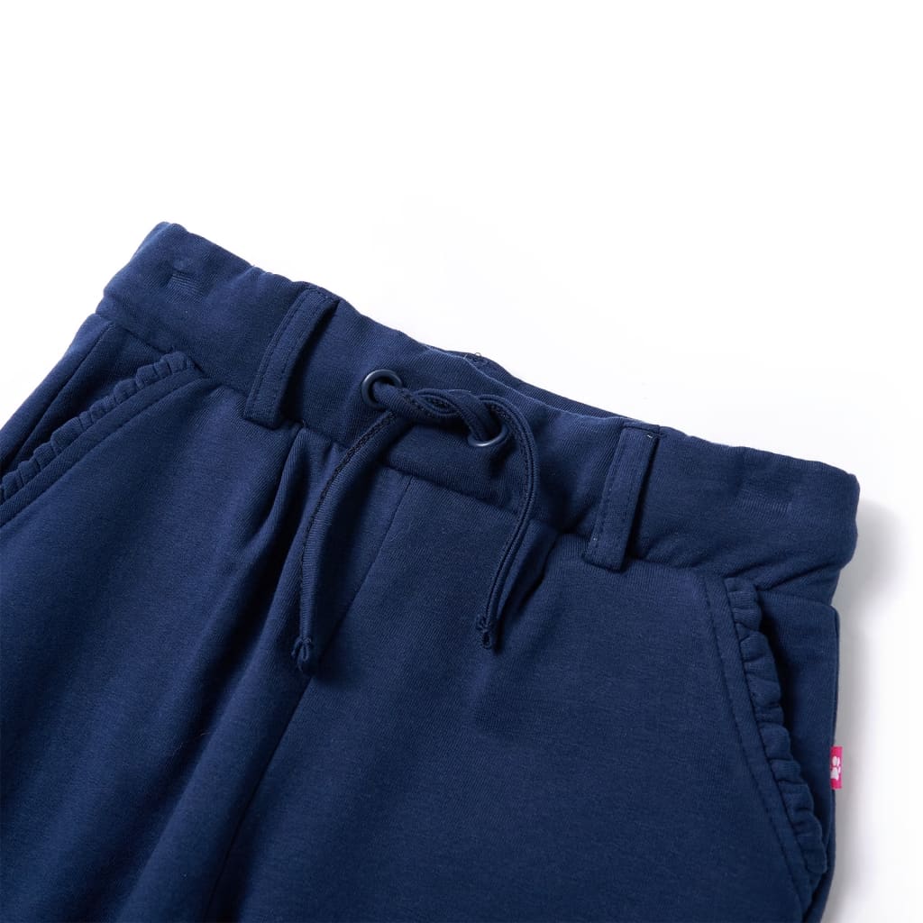 Thumbnail - vidaXL Kinderhose mit Kordelzug Marineblau 104