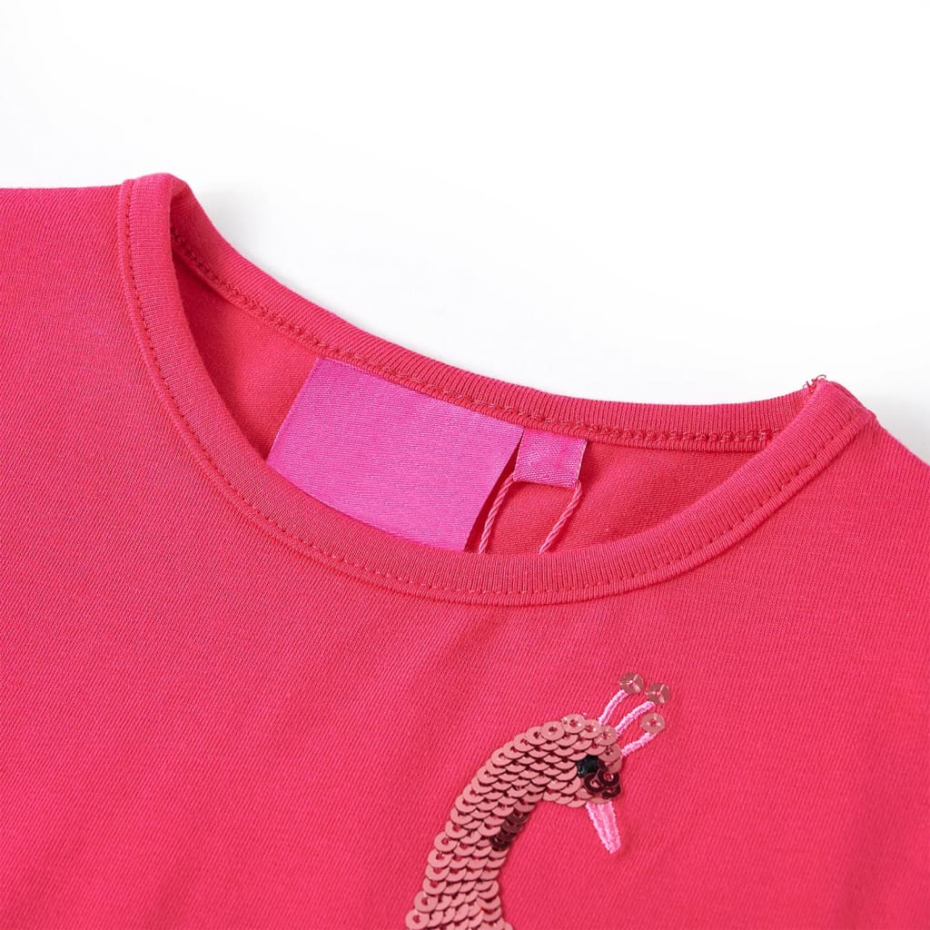 Thumbnail - vidaXL Kinder-Langarmshirt Knallrosa 104