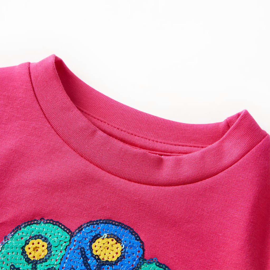 Thumbnail - vidaXL Kinder-Sweatshirt Knallrosa 104