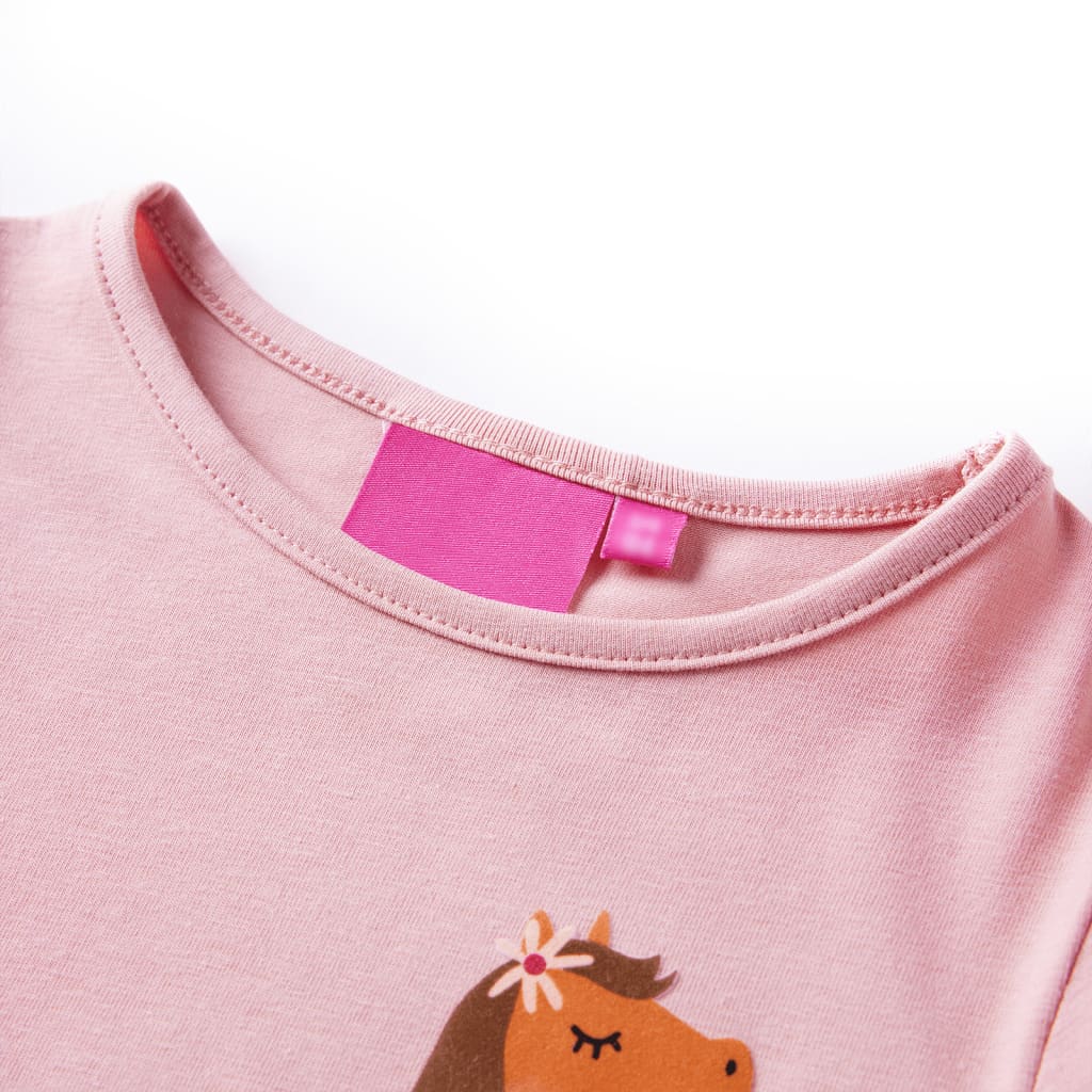 Thumbnail - vidaXL Kinder-Langarmshirt Hellrosa 92