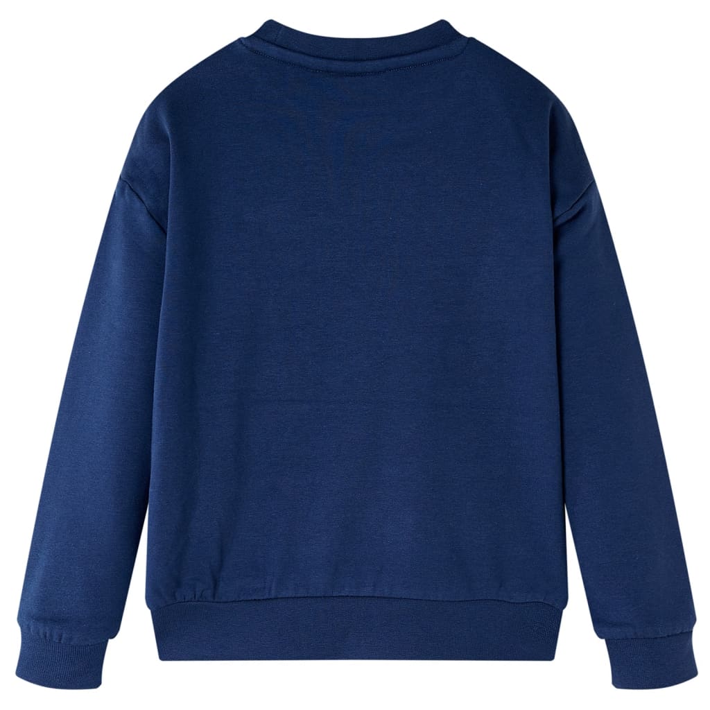 vidaXL Kindertrui 104 marineblauw afbeelding