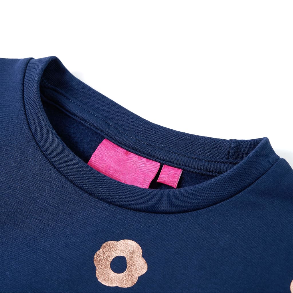 Thumbnail - vidaXL Kinder-Sweatshirt Marineblau 116