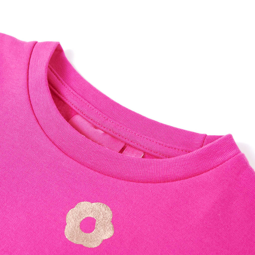 Thumbnail - vidaXL Kinder-Sweatshirt Dunkelrosa 104