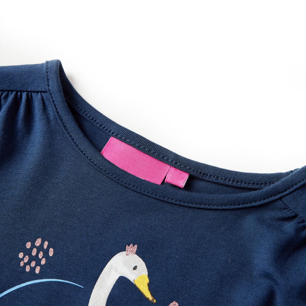 Thumbnail - vidaXL Kinder-Langarmshirt Marineblau 104