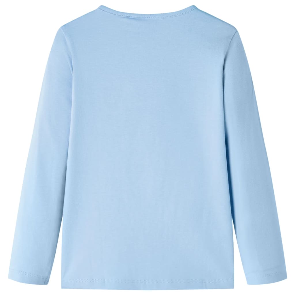 Thumbnail - vidaXL Kinder-Langarmshirt Hellblau 104