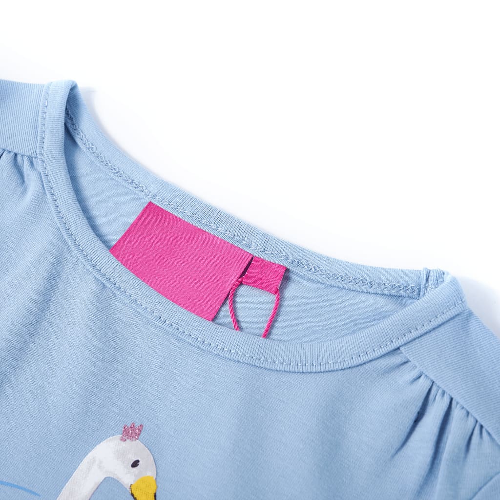 Thumbnail - vidaXL Kinder-Langarmshirt Hellblau 104