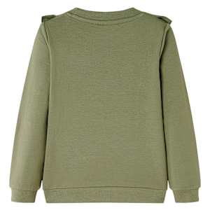 Dětská mikina khaki 92 - obrázek 2