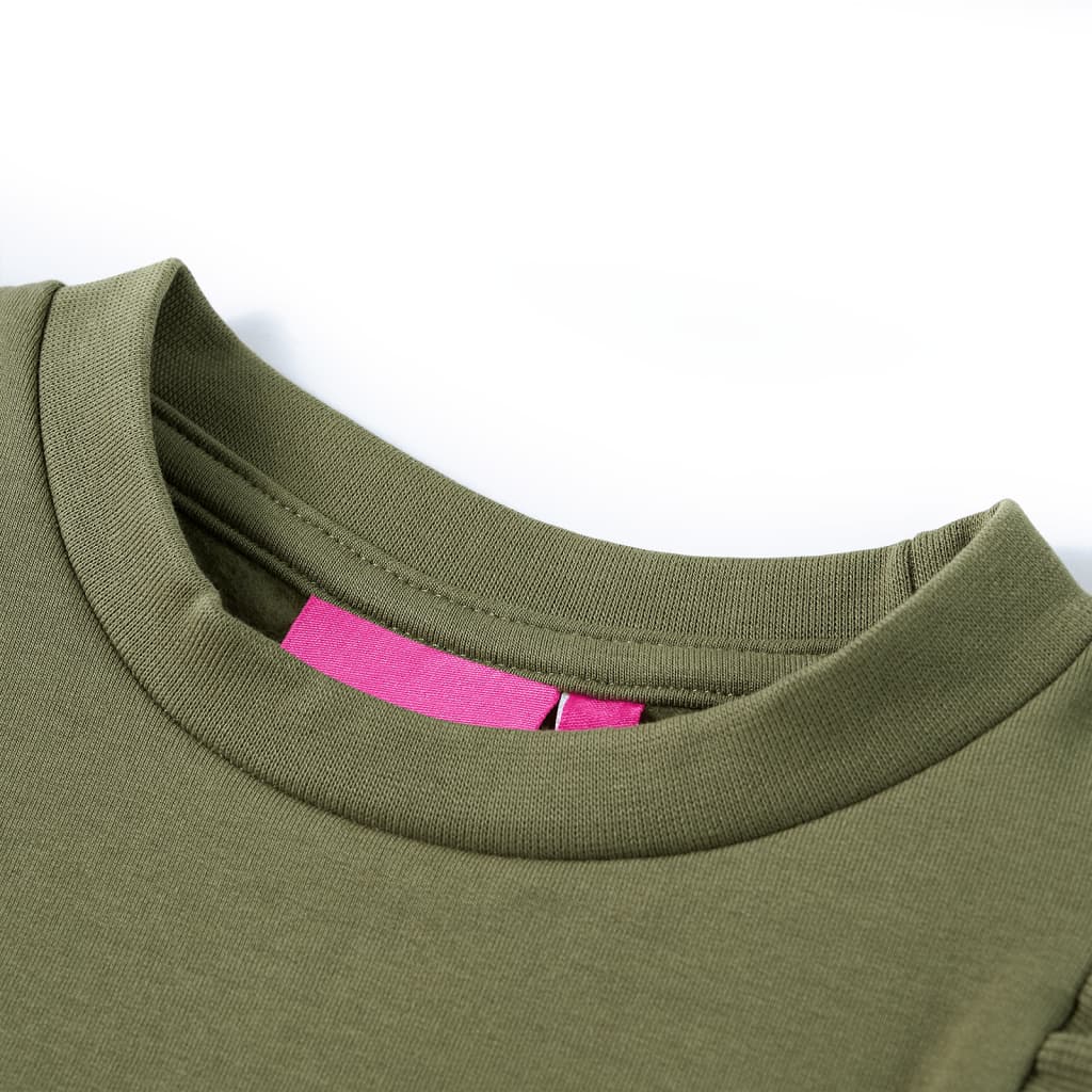 Thumbnail - vidaXL Kinder-Sweatshirt Khaki 116