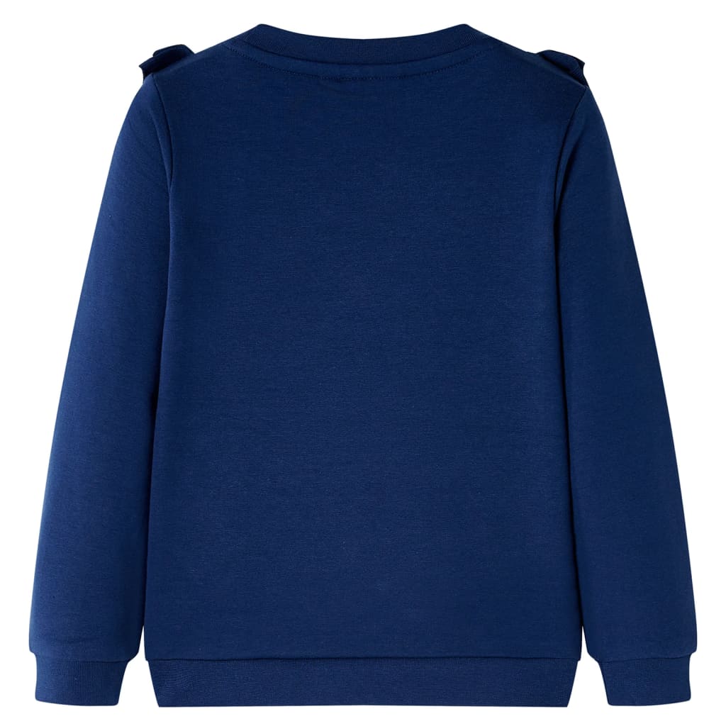 vidaXL Kindertrui 92 marineblauw afbeelding