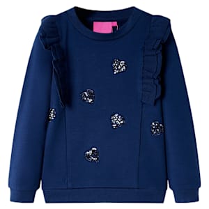 Otroški pulover mornarsko moder 116