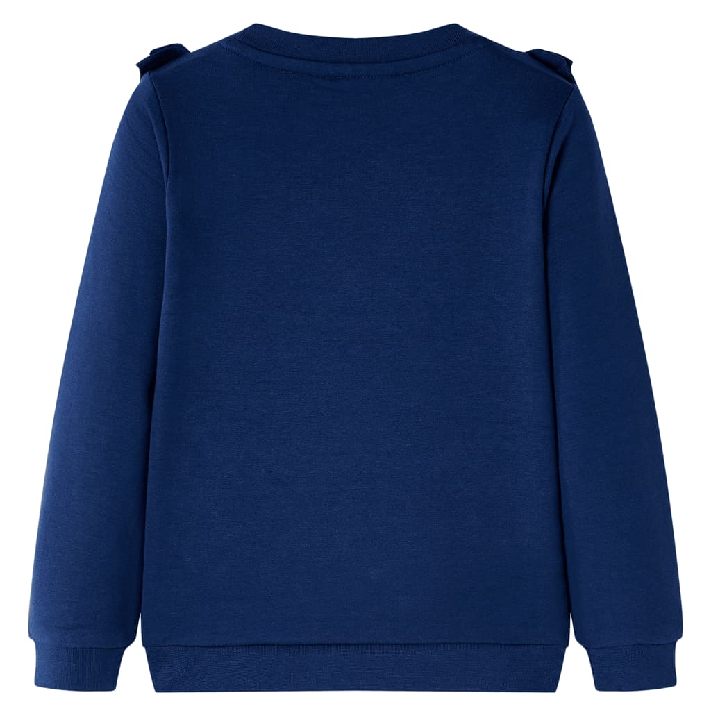 vidaXL Kindertrui 128 marineblauw afbeelding