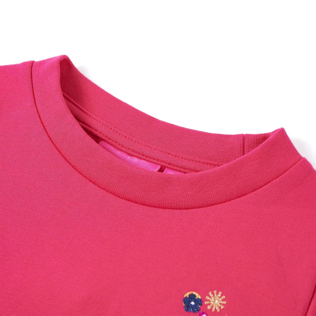 Thumbnail - vidaXL Kinder-Sweatshirt Knallrosa 104