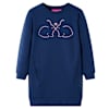 vidaXL Laste dresskleit, tumesinine, 116