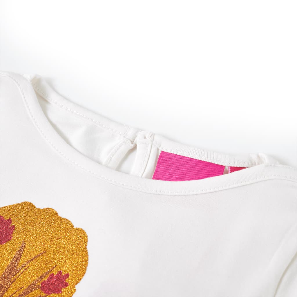 Thumbnail - vidaXL Kinder-Langarmshirt Ecru 92