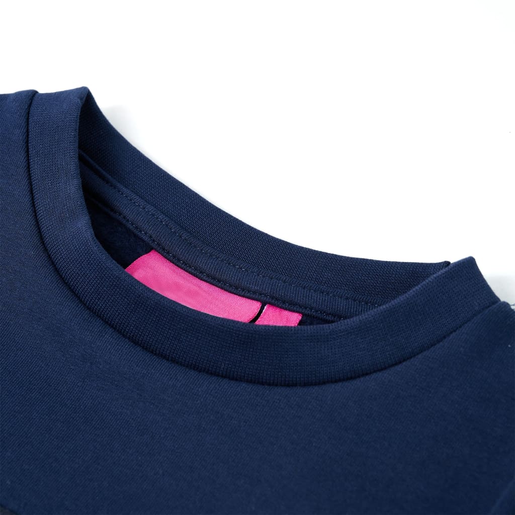 Thumbnail - vidaXL Kinder-Sweatshirt Marineblau 116