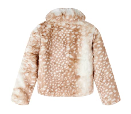 Kappa f&ouml;r barn konstp&auml;ls konjaksbrun 128