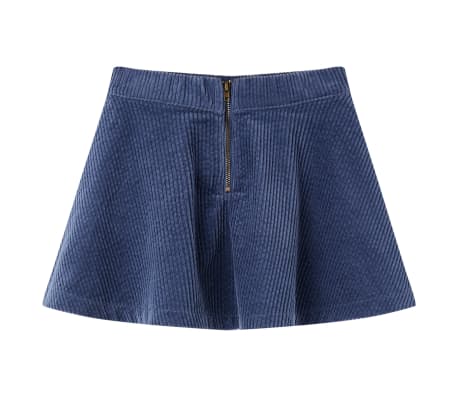 Kids' Skirt with Pockets Corduroy Navy 128