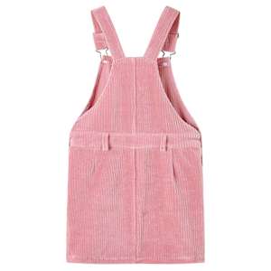 Kinder-Latzkleid Cord Hellrosa 128