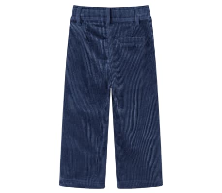 Fl&oslash;jlsbukser til b&oslash;rn str. 140 marinebl&aring;