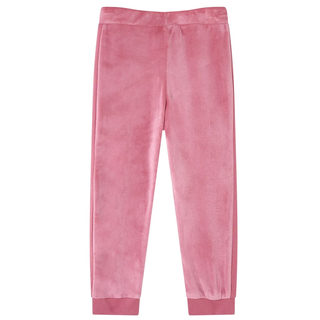 vidaXL Kinderjoggingbroek 116 frambooskleurig afbeelding