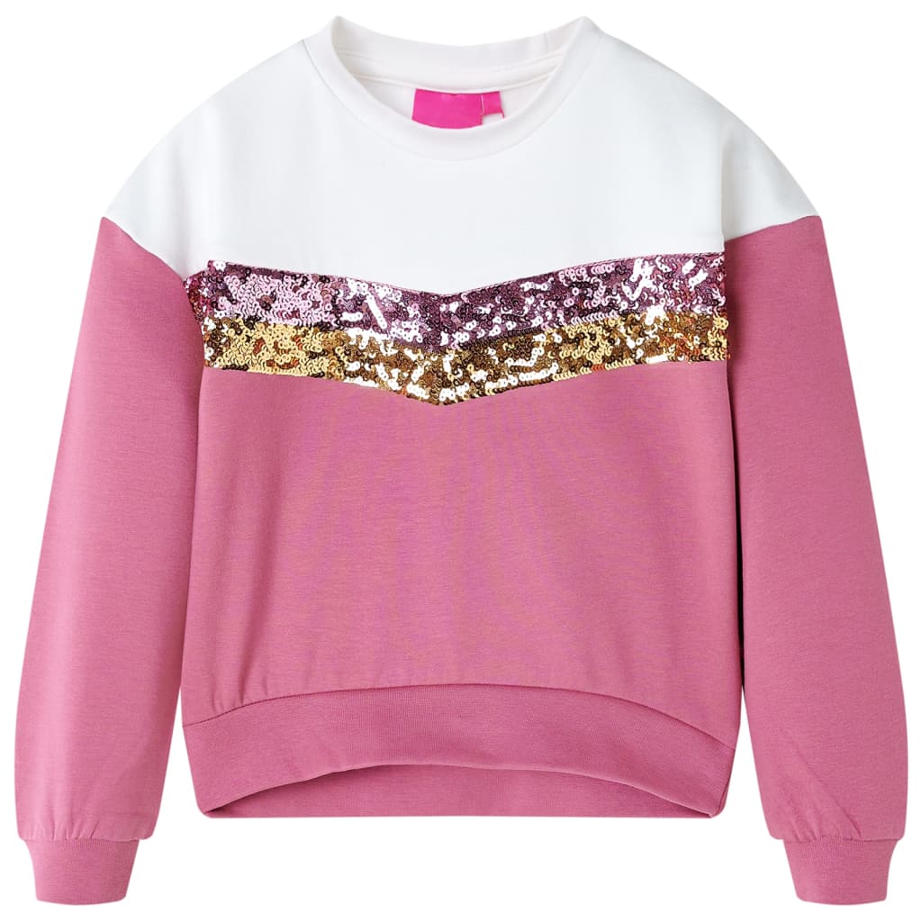 vidaXL Kinder-Sweatshirt Himbeerrosa 104