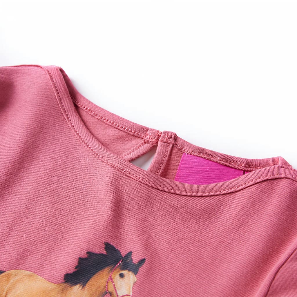 Thumbnail - vidaXL Kinder-Langarmshirt Altrosa 116