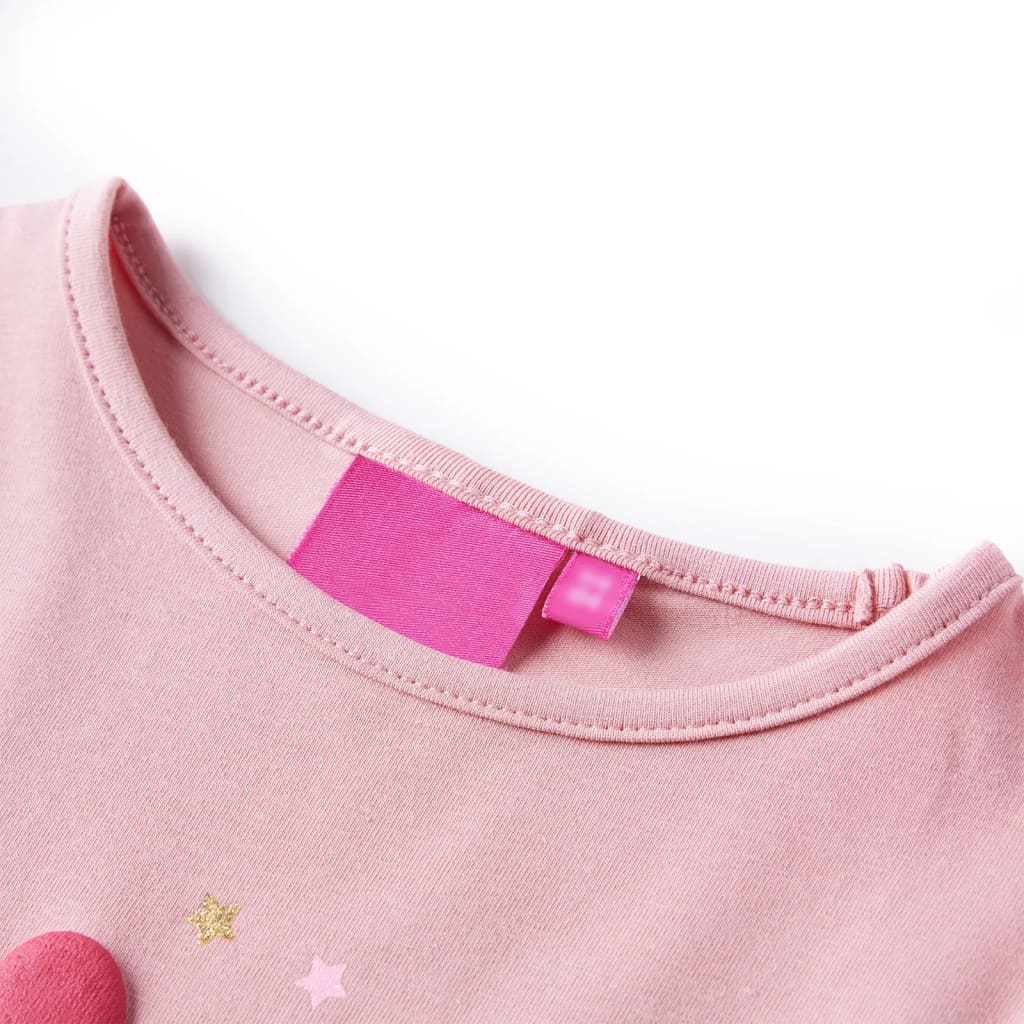 Thumbnail - vidaXL Kinder-Langarmshirt Hellrosa 128
