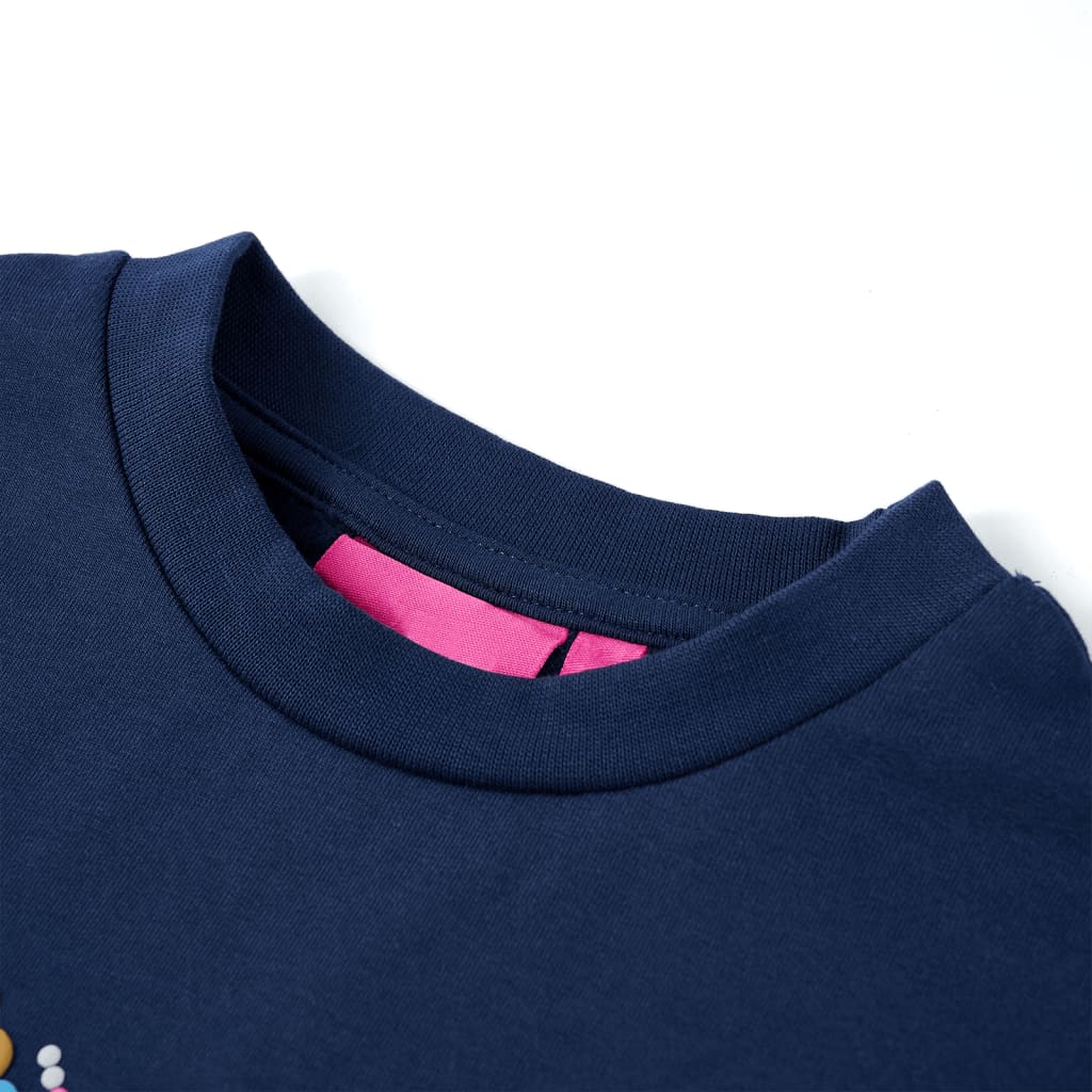 Thumbnail - vidaXL Kinder-Sweatshirt Marineblau 128