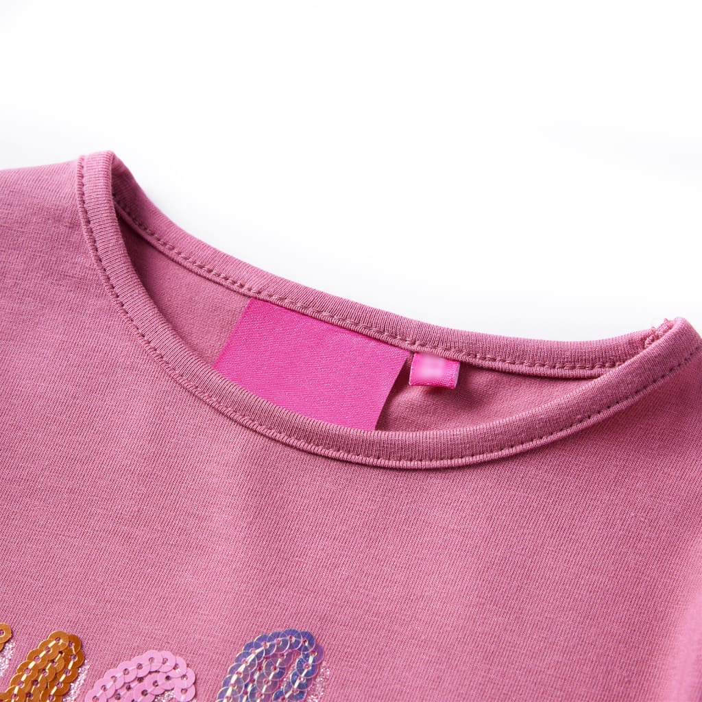 Thumbnail - vidaXL Kinder-Langarmshirt Himbeerrosa 104