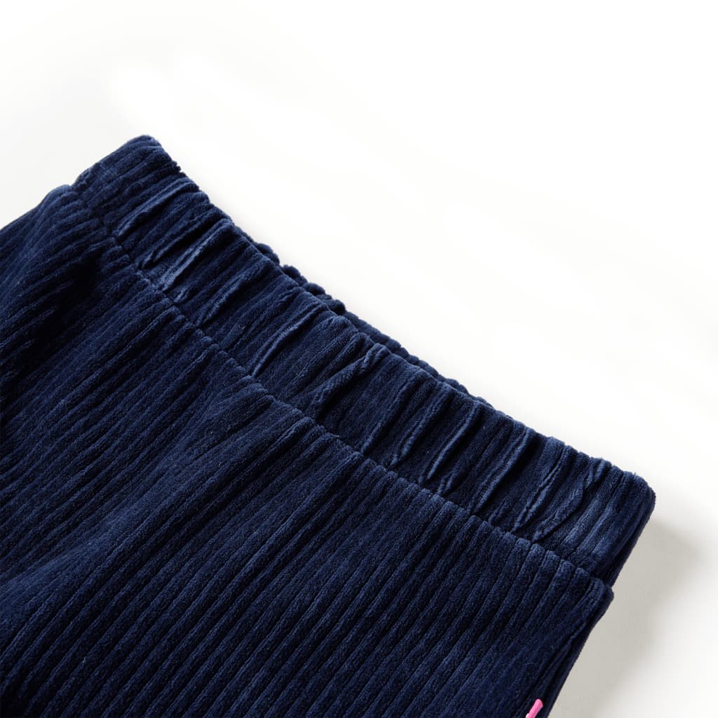 Thumbnail - vidaXL Kinderhose Cord Marineblau 92