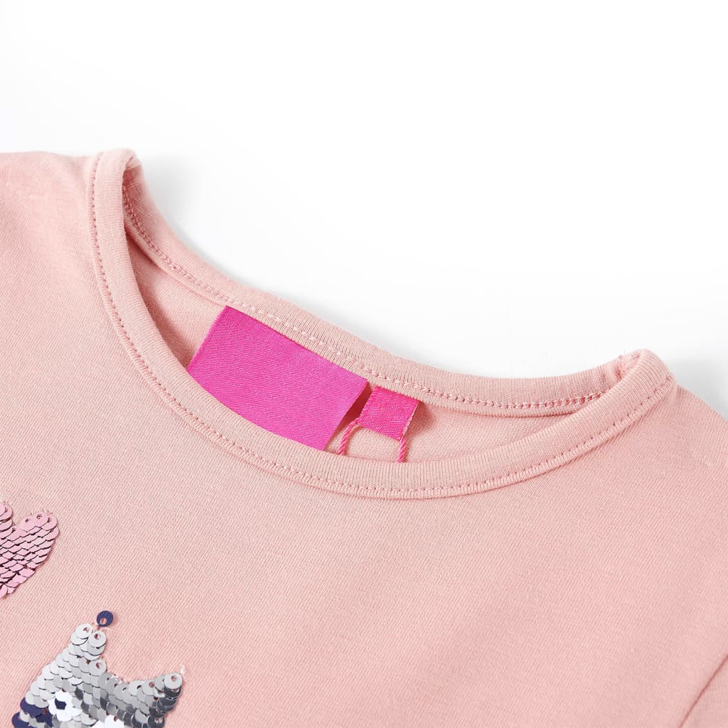 Thumbnail - vidaXL Kinder-Langarmshirt Hellrosa 116