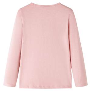 Kids' T-shirt with Long Sleeves Light Pink 140