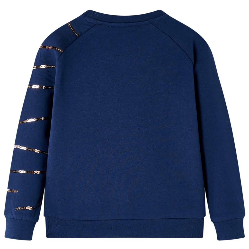 vidaXL Kindertrui 104 marineblauw afbeelding