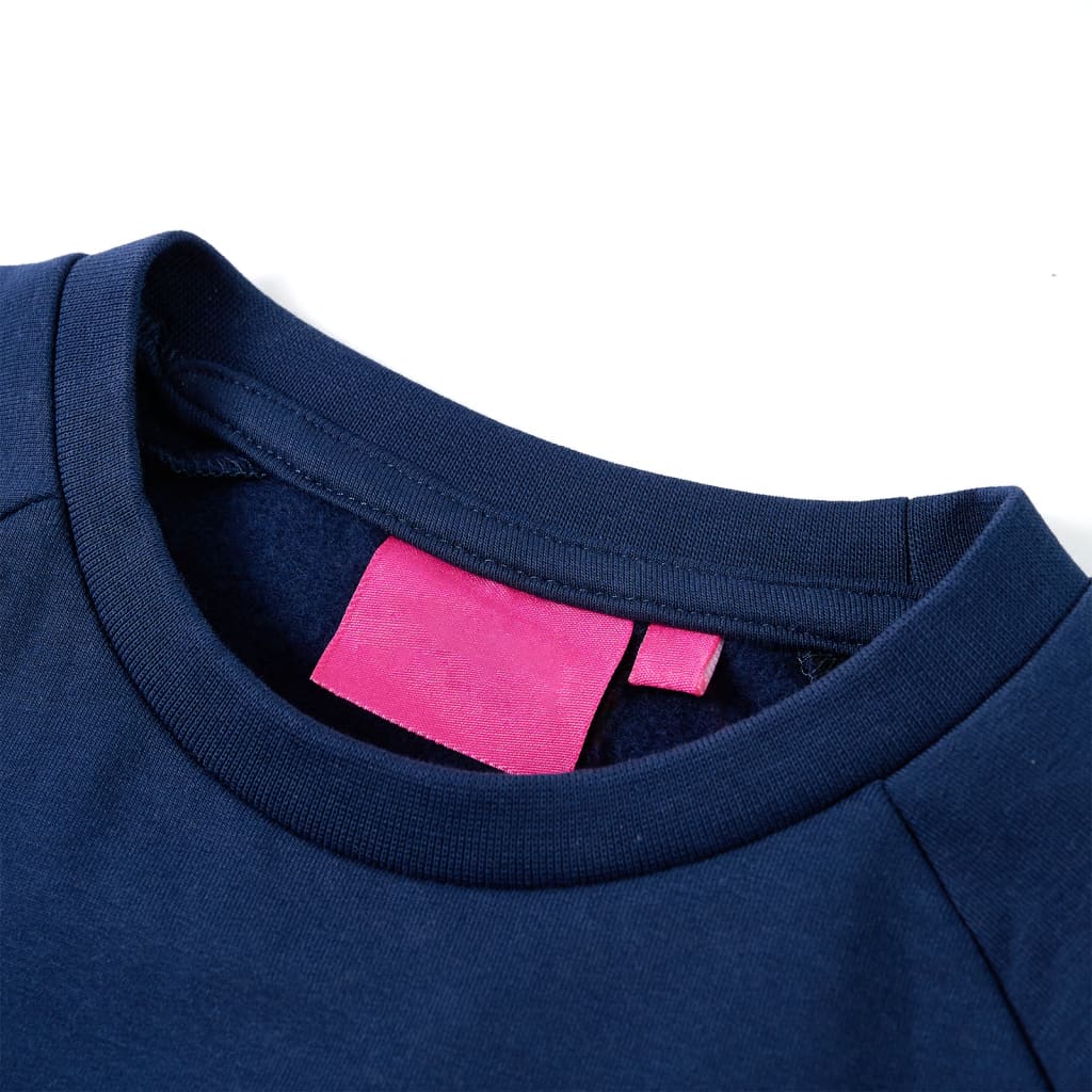 Thumbnail - vidaXL Kinder-Sweatshirt Marineblau 128