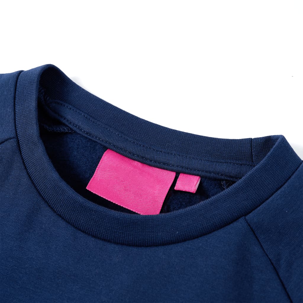 Thumbnail - vidaXL Kinder-Sweatshirt Marineblau 140