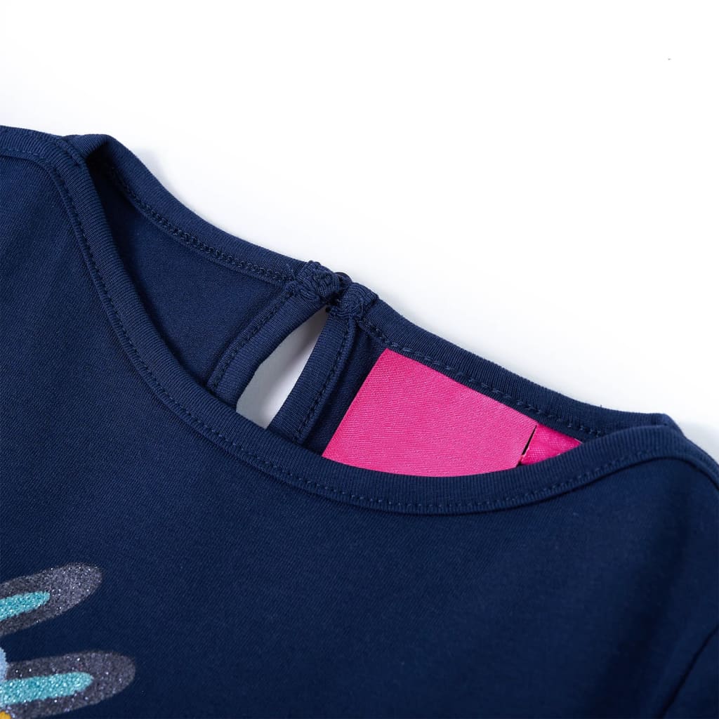 Thumbnail - vidaXL Kinder-Langarmshirt Marineblau 140