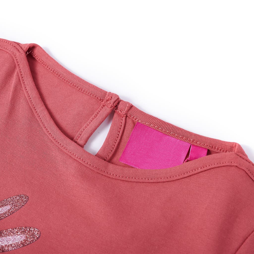 Thumbnail - vidaXL Kinder-Langarmshirt Altrosa 104