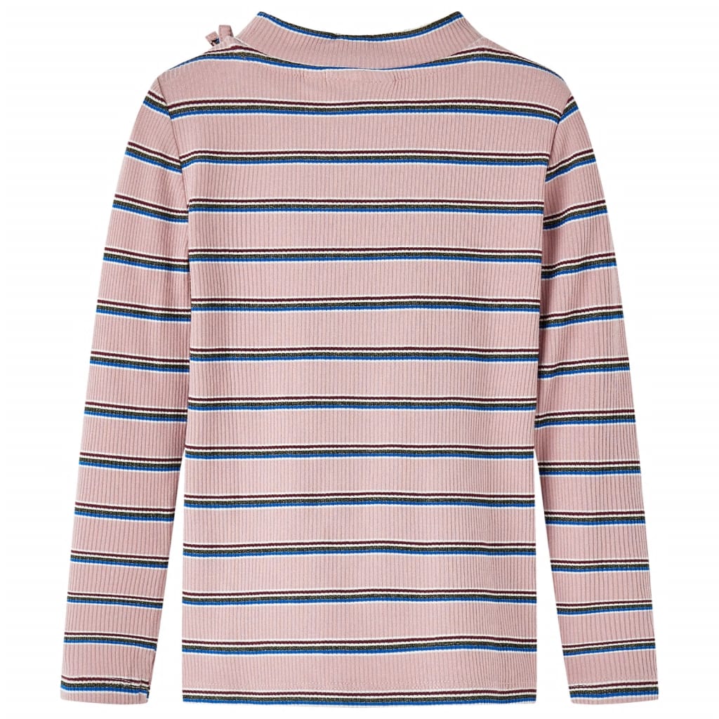 vidaXL Kindershirt met lange mouwen 140 lichtroze afbeelding