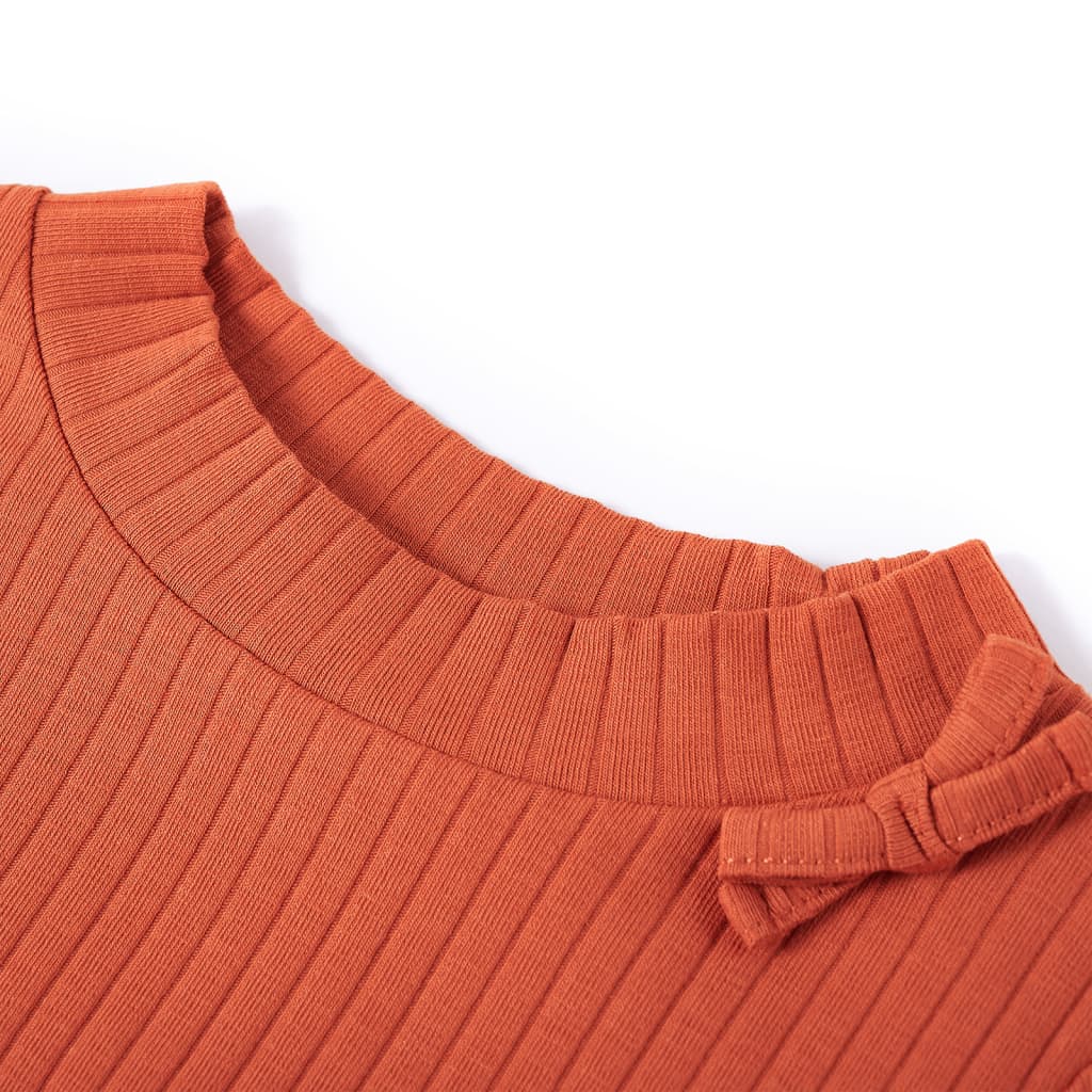 Thumbnail - vidaXL Kinder-Langarmshirt Dunkelorange 92