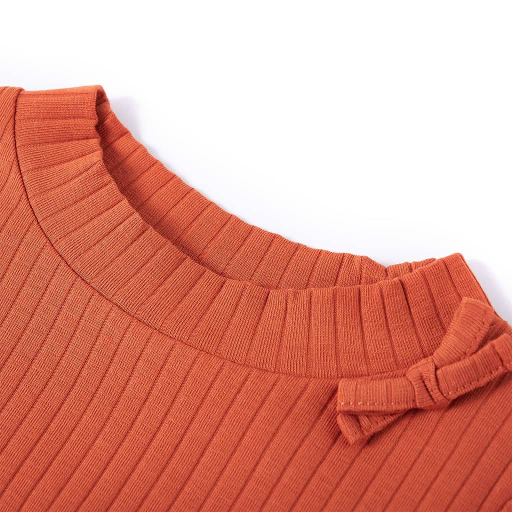 Thumbnail - vidaXL Kinder-Langarmshirt Dunkelorange 104