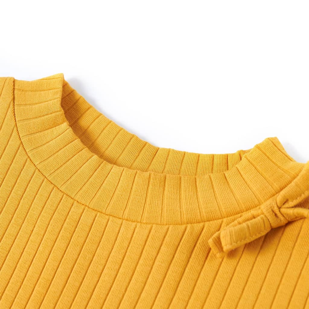 Thumbnail - vidaXL Kinder-Langarmshirt Ocker 116