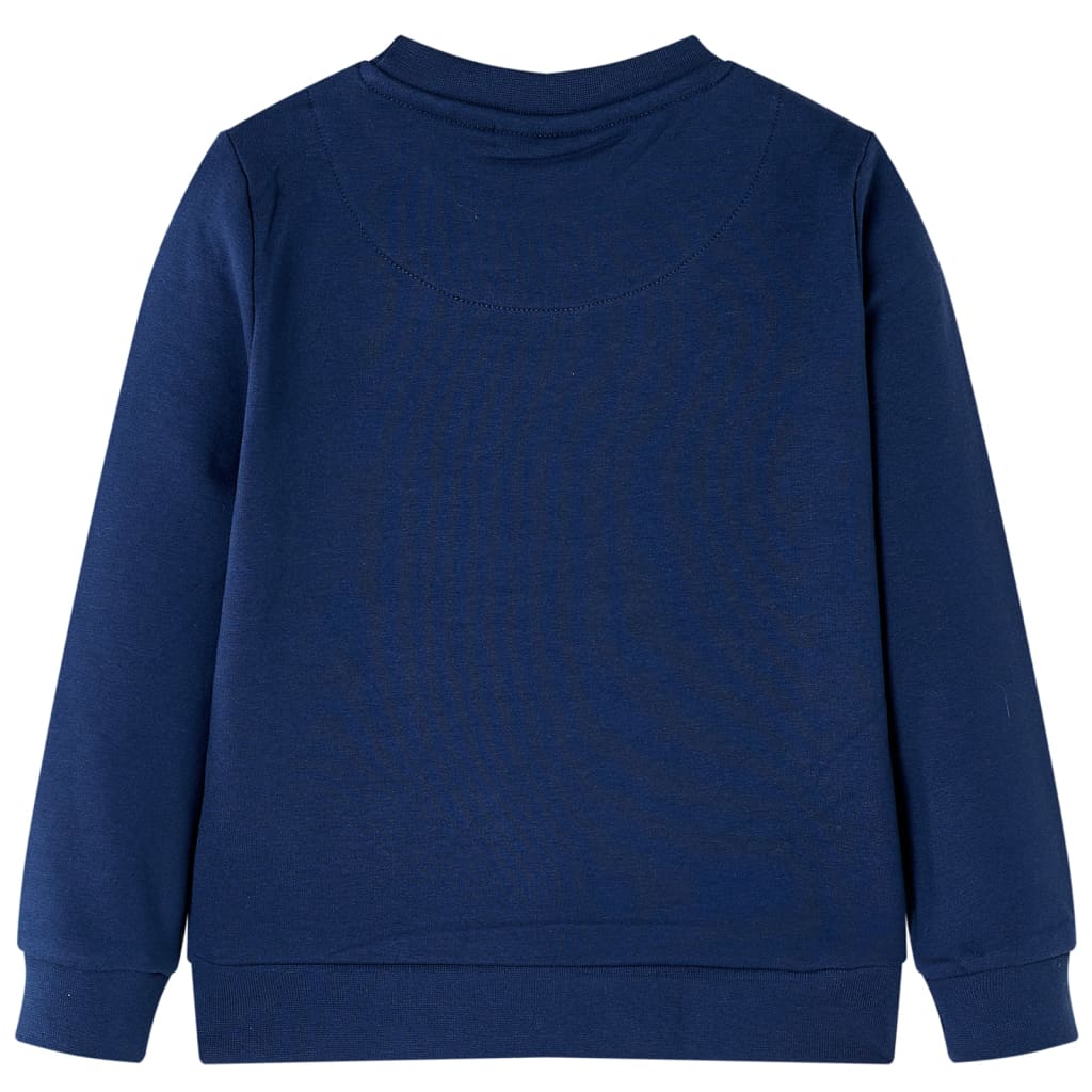 vidaXL Kindertrui 140 marineblauw afbeelding